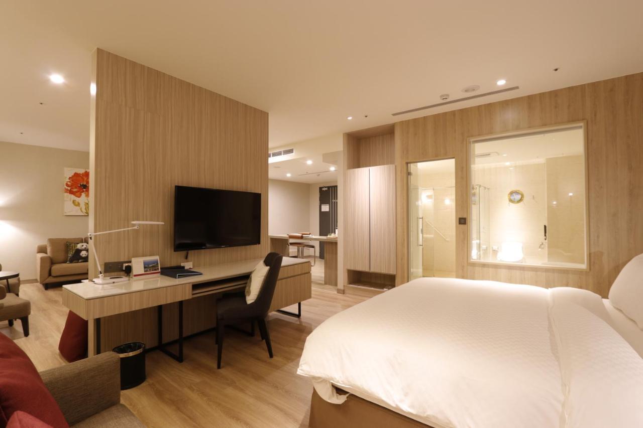 Aj Hotel Hsinchu Csupej Kültér fotó