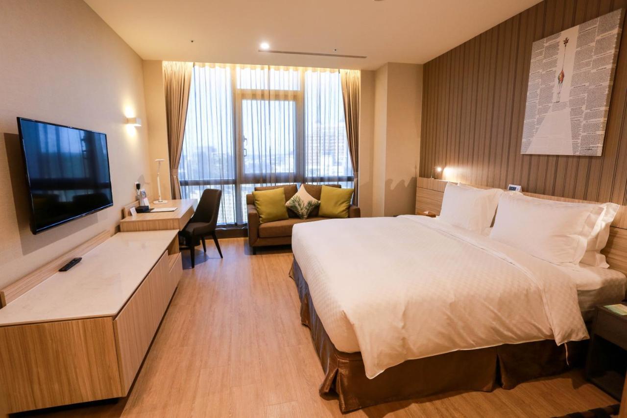 Aj Hotel Hsinchu Csupej Kültér fotó